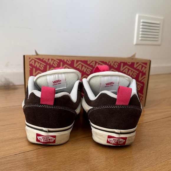 Vans Knu Skool Retro Color Brown/True White Sneakers - Picture 9 of 9